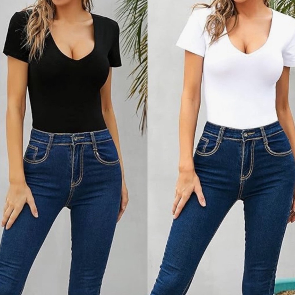 Two short sleeve bodysuits NWT